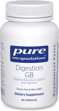 Pure Encapsulations Digestion GB - Digestive Enzyme Supplement - for Gallbladder Support &amp Gut Health* - with Bile Salts &amp Digestive Enzymes Blend - Gluten Free &amp Non-GMO - 90 Capsules
