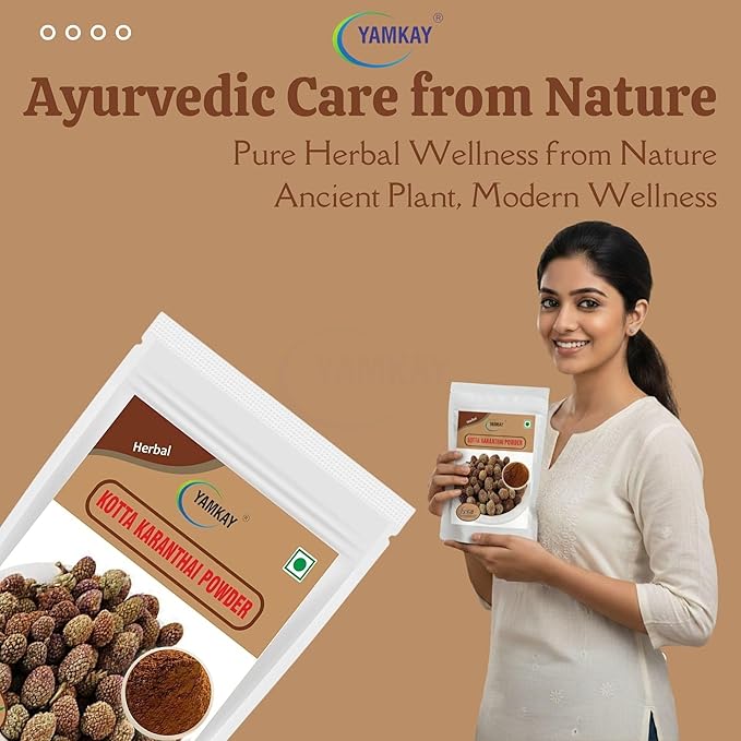 Yamkay Kotta Karanthai Powder 1500 Gm (3 Pounds) | Sphaeranthus Indicus | Gorakhmundi Mundi | Pure Natural Plant Powder | No Additives or Preservatives