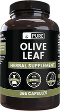 Pure Original Ingredients Olive Leaf (365 Capsules) No Magnesium Or Rice Fillers Always Pure Lab Verified