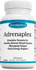EuroMedica Adrenaplex - Adrenal Gland Function Supplement - Glandular Support Supplement with Vitamins C &amp B6 - Supports Healthy Adrenal Function - Keep Out of Reach of Children - 120 Capsules