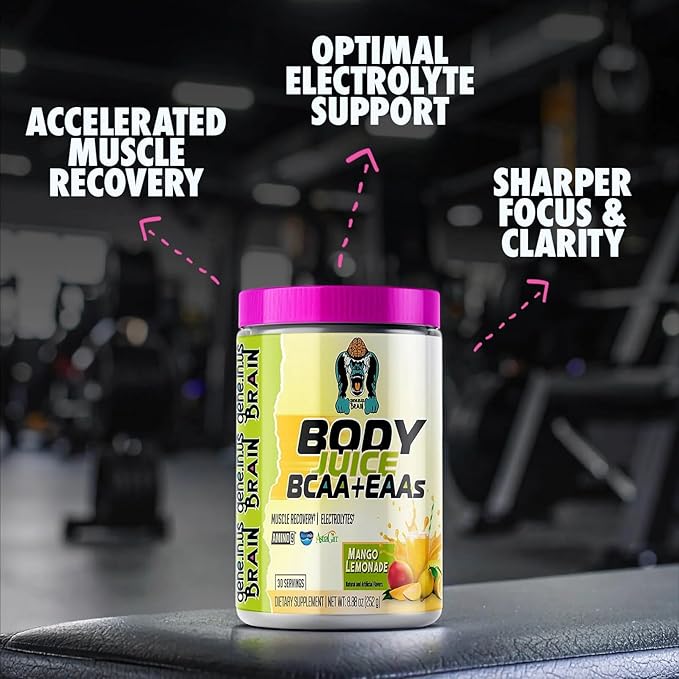 Gene in Us - Body Juice Bcaas and Eaas Red Sunburst