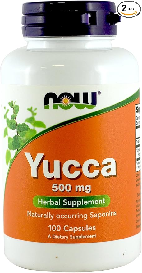 Yucca 500mg 100 Capsules (Pack of 2)
