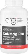 Metabolic Maintenance - Cal/Mag Plus w/Vitamin D &amp K2 180 caps