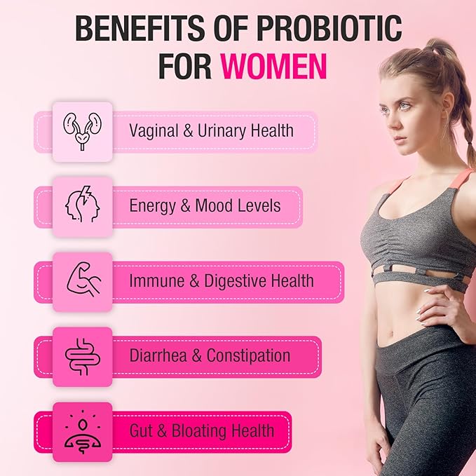 Vaginal Probiotics 70 Billion CFU Probiotics for Women 13-in-1 Womens Probiotic &amp Organic Prebiotics for Vaginal Urinary pH Balance Immune Gut &amp Digestive Bloating Health - 2 Months Sup