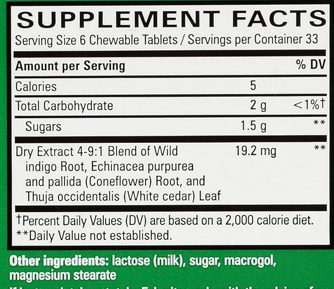 Enzymatic Therapy - Esberitox Superchrgd Echinacea 200 chew (Pack of 2)