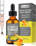 Advanced NAD+ Liquid Supplement - High Absorption Drops for Cellular Energy &amp Vitality Support - Supports Cognitive Health Focus &amp Natural Healthy Aging - Vegan Non-GMO 2 Fl Oz GMP Certifi