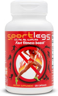 SPORTLEGS Pre-Exercise Metabolic Primer for Runners Cyclists and Endurance Athletes - Helps Muscles Use and Recycle Lactate for Smoother Longer Efforts - NSF Certified for Sport - 120 Capsules