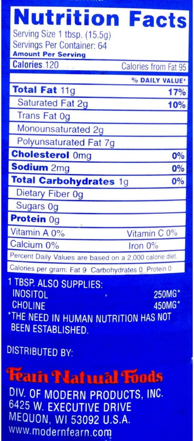 Fearns Soya Food Fearn Liquid Lecithin - 32 fl oz