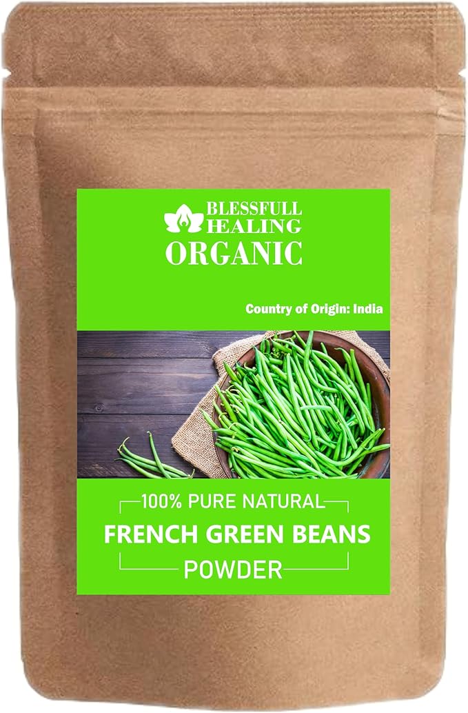 Organic French Green Beans Powder 100% Pure Natural 100 Gram / 3.52 oz