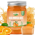 (12 OZ) Sea Moss Gel Organic Raw Vegan Orange Flavored Irish Seamoss 102 Vitamins and Minerals Wild Harvested Non-GMO Immune Defense Booster Thyroid Digestive Support