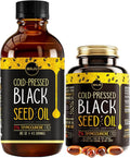 Maju Superfoods Black Seed Oil Liquid &amp Capsules Bundle