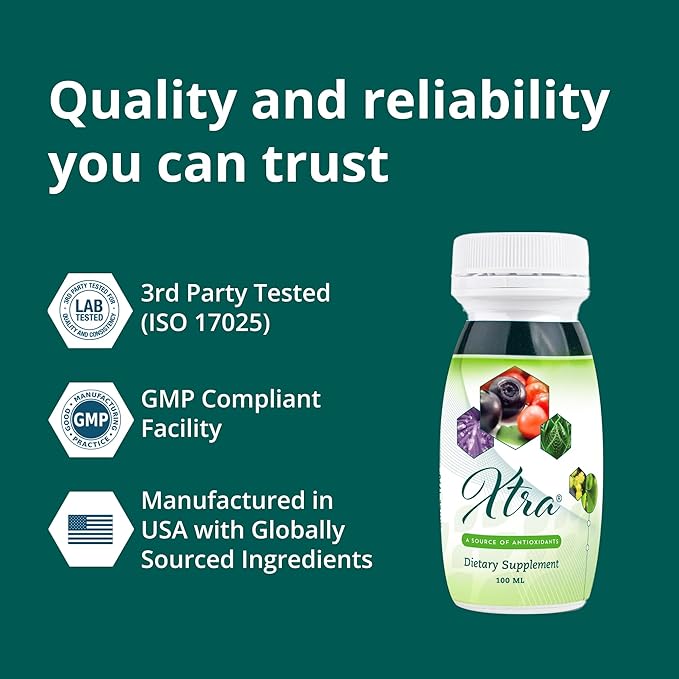 Univera Xtra Minis Multimineral fruites Complex 15 Natural Ingredients Stress Management Focus &amp Clarity Joint Comfort Antioxidant Protection - 3.38 Fl Oz (Pack of 20)