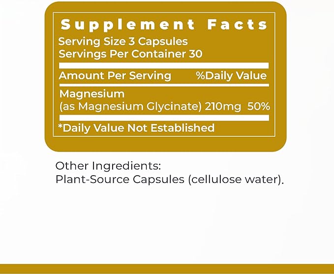 Premier Research Labs Magnesium Glycinate Supplement - Pure Magnesium High Absorption Supports Sleep Quality Chelated Vegan Third Party Tested Premier Energy Support - 90 Capsules (Pack of 2)