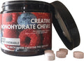 Ketostat Creatine Tablet Chews 150ct 5G Micronized Monohydrate Sour Candy Mixed Berry Flavor