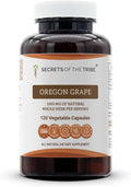 Secrets of the Tribe Oregon Grape 120 Capsules 1000 mg Responsibly farmed Oregon Grape (Mahonia aquifolium) Dried Root (120 Capsules)