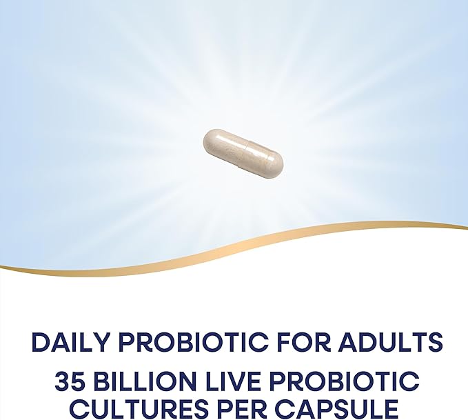 Nature’s Way Fortify Optima Daily Probiotic 35 Billion 15 Strains Prebiotic 30 Capsules