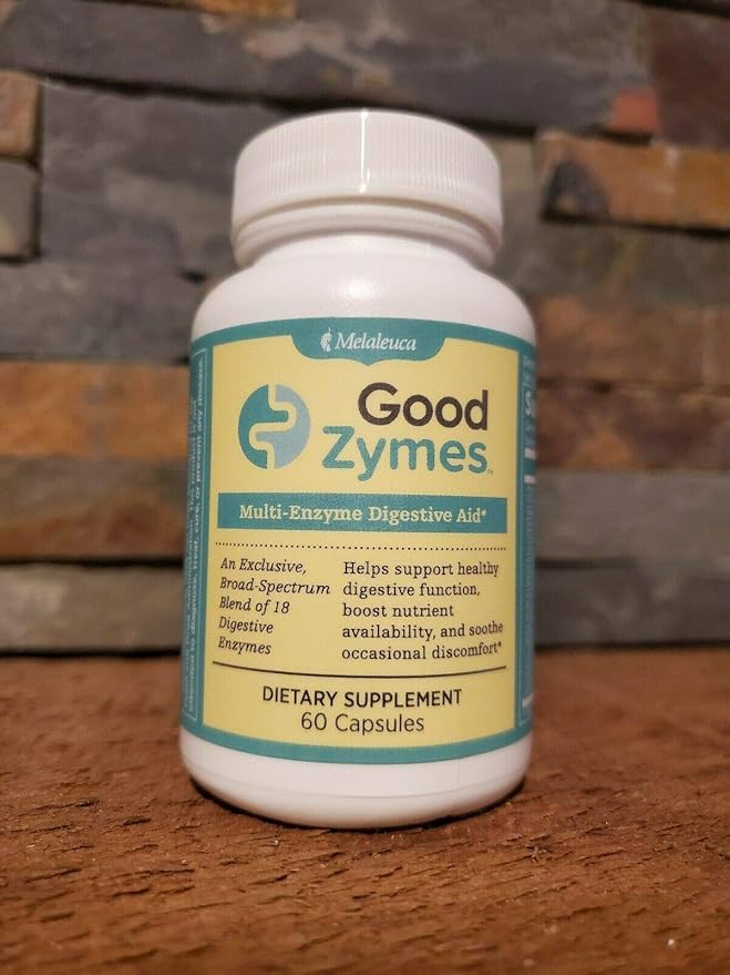 Melaleuca Good Zymes Digestive Supplement Melaleuca 60 Count Sealed Bottle