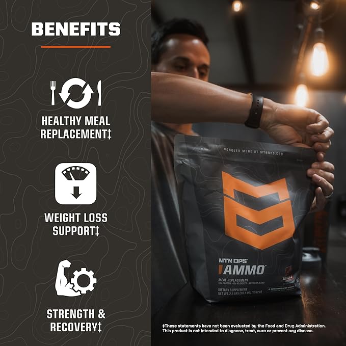 MTN OPS Blaze &amp Ammo Chocolate Bundle – Thermogenic Fat Burner + Lean Muscle Protein Stack