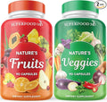 Superfood MD Fruits &amp Veggies Supplement - Whole Food Natural Superfoods - with Beta Carotene - Soy Free- 90 Count (Pack of 2)