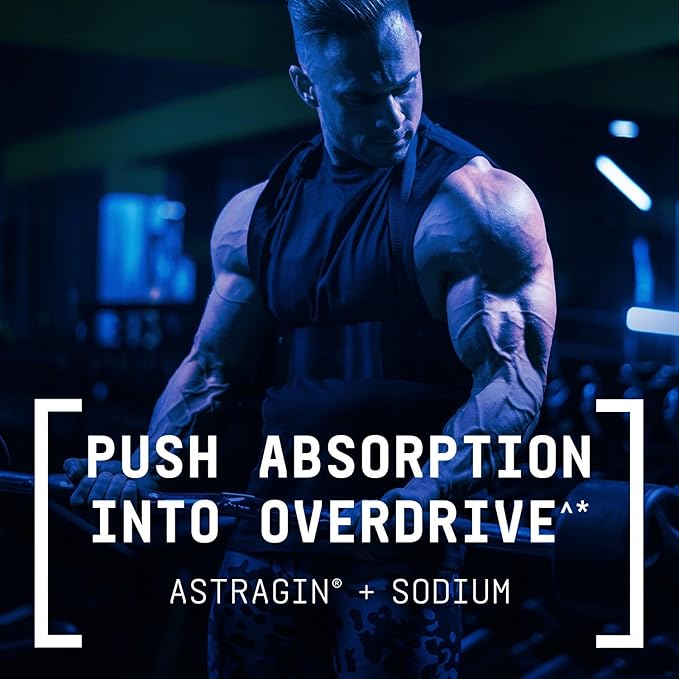 BEYOND RAW GNC Creatine Monophate - 8g Dual-Powered Creatine Powder for High-Intensity Training - AstraGin - Easy to Mix - Gluten-Free &amp Sugar-Free - Blue Raspberry - 30 Servings