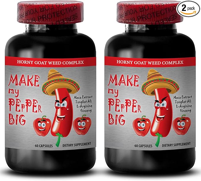 male enhancing pills increase size - MAKE MY PEPPER BIG - NATURAL MALE ENLARGEMENT Maca L-Arginine Longjack pills male performance enhancer tongkat ali for men male libido pills 2 Bot 120 Caps