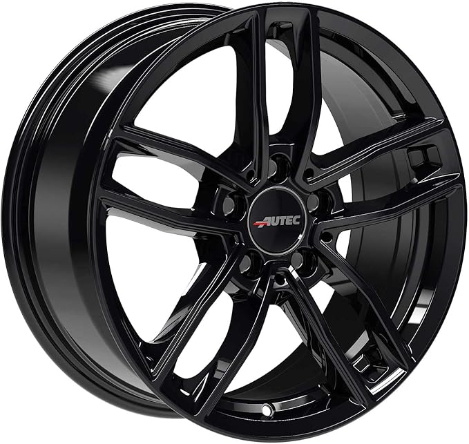 Autec rim MERCADOR 7.5x17 ET42 5x112 Schwarz compatible with Mercedes-Benz A B C CLA E GLA SLC
