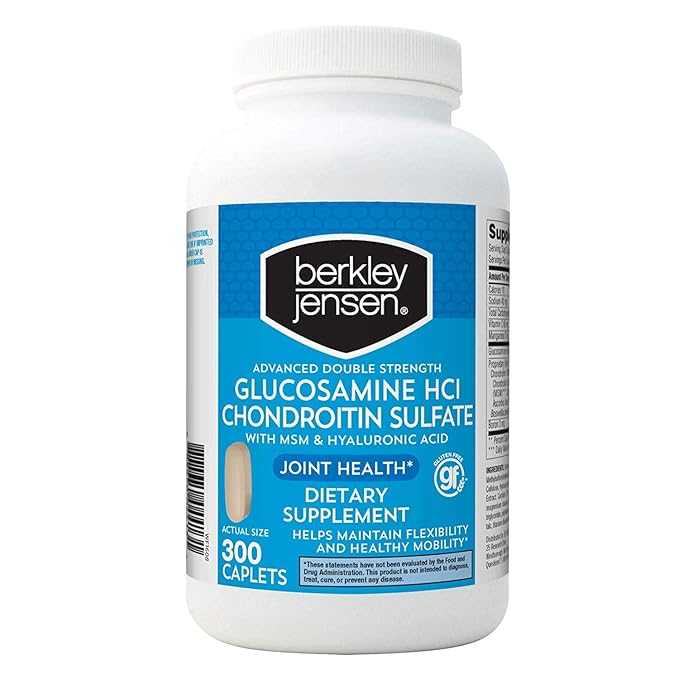 Berkley Jensen Dietary Supplement 2X Glucosamine Chond 300 Count