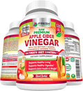 FRESH HEALTHCARE Apple Cider Vinegar Capsules with The Mother - 1740mg Non-GMO Gluten Free ACV Complex with Ceylon Cinnamon Ginger &amp Cayenne for Digestion Support &amp Healthy Living - 120 Vegan