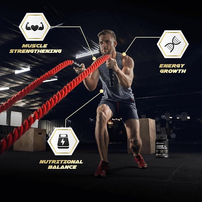 HMB &amp Lumbrokinase Muscle &amp Digestive Enzyme Combo