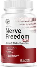 Nerve Freedom Pro - NerveFreedom Pro Capsules Supplement Support NerveFreedom Pills All Natural Ingredients Health Support Advanced Formula 60 Capsules for 1 Month
