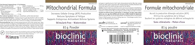 Bioclinic Naturals Mitochondrial Formula 2.86 Ounce