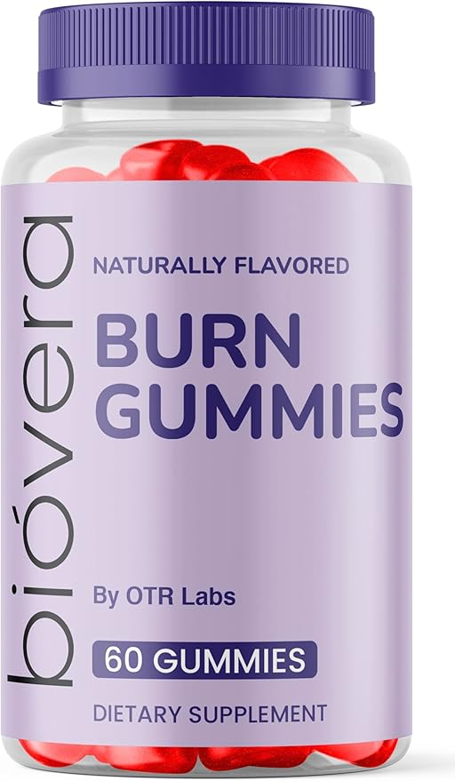 BioVeraBurn Gummies Bio VeraBurn Gummys Premium Quality Daily Energy Gummy Vitamins All Natural Health Supplements Healthy Boost Wellness Formula (1 Bottle 60 Gummies)