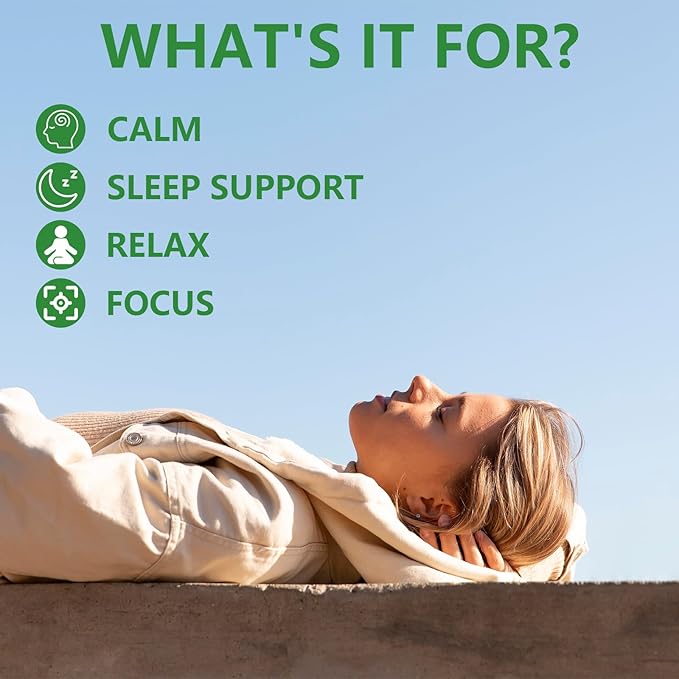 Liposomal L-Theanine 1200mg GummiesComplex Magnesium GABA5-HTPAshwagandha etc for Calm Zzz &amp Relaxation Support for AdultsChildren &amp ElderlyLiposomal Enhance 98% Absorption