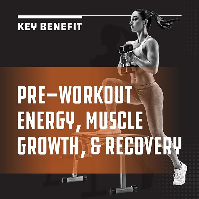 Bundle of Tri Phase Creatine Pills 5g and Extra Strength Test Booster for Men - Muscle Mass Gainer and Muscle Recovery Creatine HCL Pyruvate - Natural Energy Supplement with Horny Goat Weed