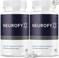 Neurofy Cognitive Support Nootropic Pills Supplement (2 Pack)