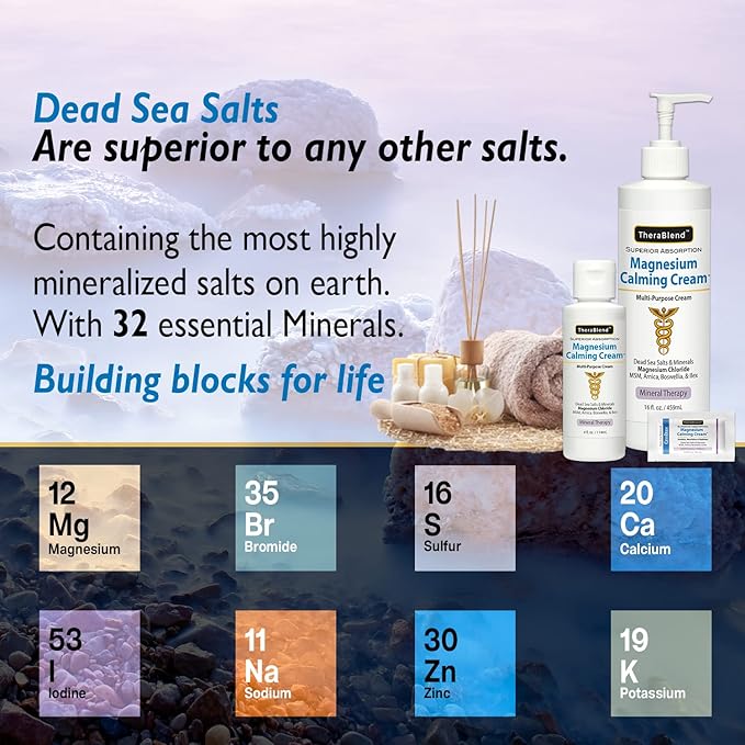 Magnesium Calming Cream 8 oz