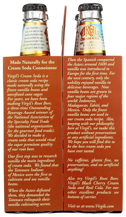 Virgil's Creme Soda 6x 4Pack