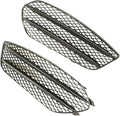 Front Bumper Fog Lamp Grille Black Replacement for CLA‑Class C117 AMG Line CLA45 2013 2014 2015
