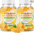 2 Pack Vitamin B2 Gummies - Riboflavin 400mg for Kids &amp Adults Migraine Relief &amp Headache Relief Vegan Sugar-Free Orange Flavor 120 Gummies
