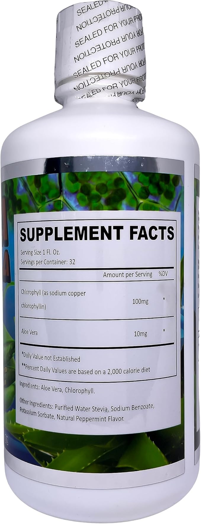 Savilla Y Clorofila Liquid Dietary Supplement 32 floz