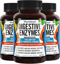 FarmHaven Digestive Enzymes with 18 Probiotics &amp Herbs | Papaya Bromelain Protease &amp More for Lactose Absorption &amp Better Digestion | Helps Bloating Gas Constipation | Vegetarian 180