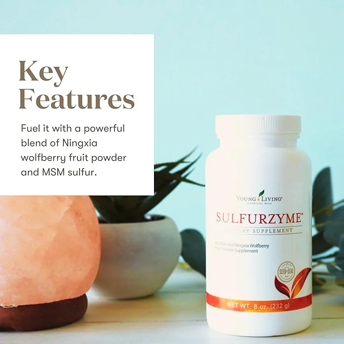 Young Living - Sulfurzyme Powder - 8 oz