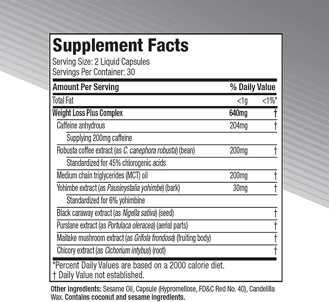 Hydroxycut Advanced - 60 Rapid-Release Liquid Capsules - Thermogenic Calorie Burn Maximize Energy - for Women &amp Men