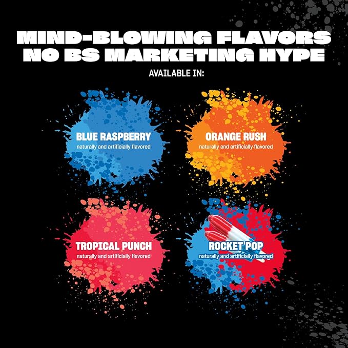 Mutant GEAAR - 9.4g of EAA Powder + Arginine 7g BCAAs 4g Leucine Electrolytes Coconut Water 30 Servings - Blue Raspberry
