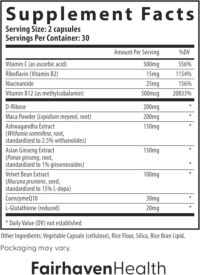 Fairhaven Health CountBoost for Men Optimal Count and Volume Male Fertility Supplement - Pre-Conception Nutrition for Him - with Ashwagandha Vitamin C and CoQ10-60 Capsules