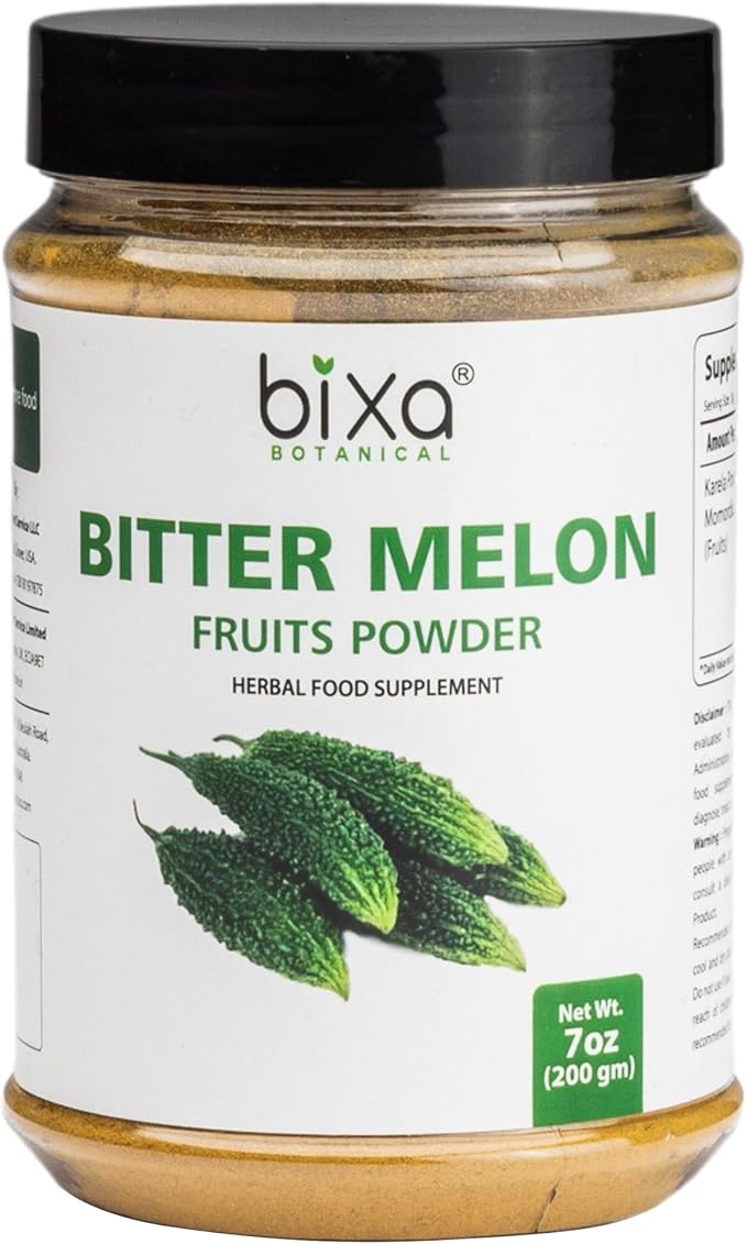 bixa BOTANICAL Bitter Melon + Gymnema Leaf Powder Bundle |