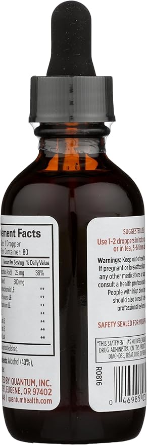 Quantum Super Lysine+ Liquid Extract 2 fl oz (59 ml) Liquid