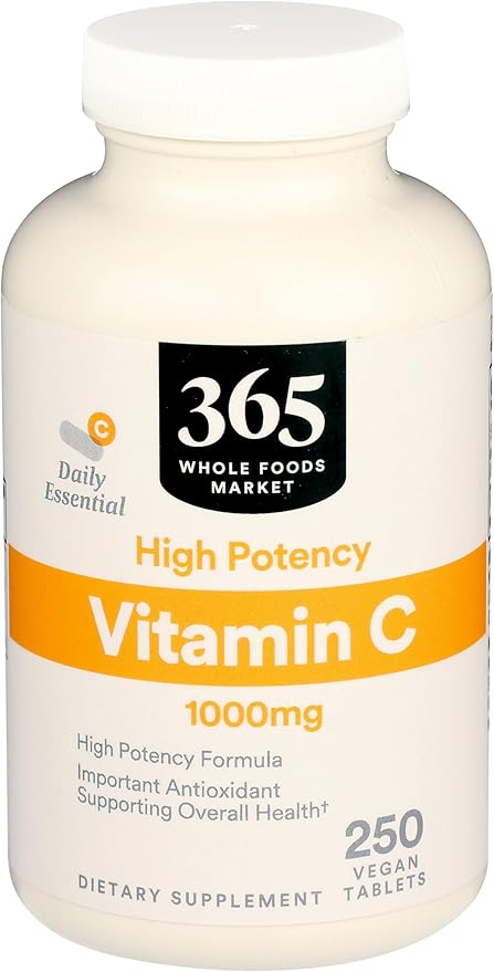 365 By Whole Foods Market Vitamin C 1000Mg 250 Count