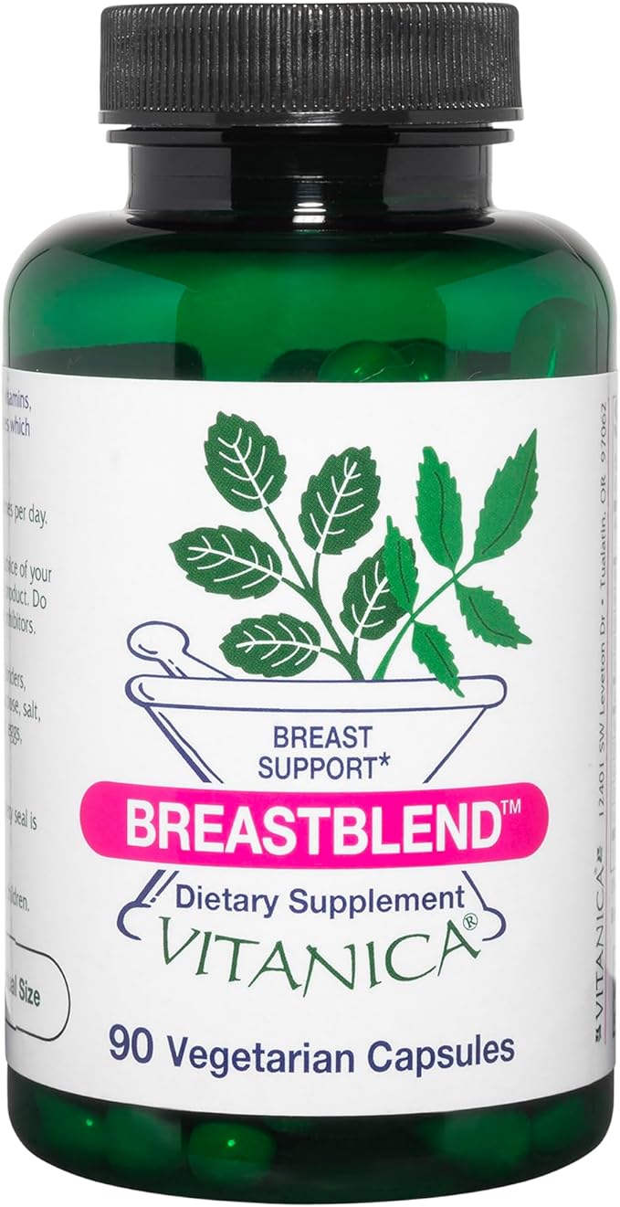 Vitanica BreastBlend Breast Care Support Vegan 90 Capsules