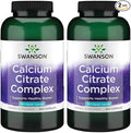 Swanson Calcium Citrate Complex Muscle Bone Health Support Mineral Supplement 300 Capsules (2 Pack)